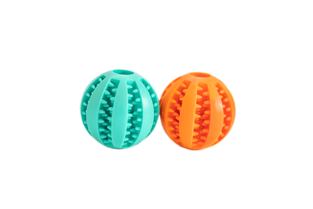 Leckerli Ball "Snack & Play" für Zahnpflege & -reinigung ideal als Spielzeug und Beschäftigung - Dog & Dress